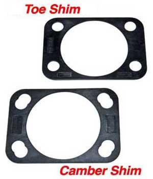 SPC Performance Honda Rear Camber and Toe Shim Set (18 Shims)