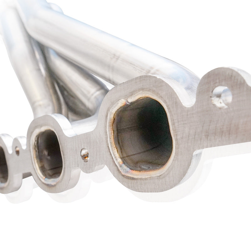Stainless Works 2019+ Chevrolet Silverado 5.3/6.2 Catted Headers 1-7/8in Primaries 3in Leads X-Pipe