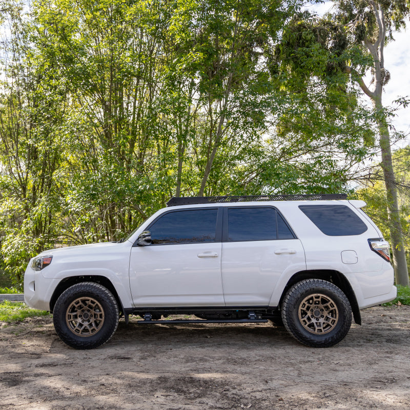 Go Rhino 10-23 Toyota 4Runner Ceros Low Profile Roof Rack - Tex. Blk
