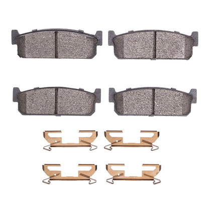 R1 Concepts R1 93-06 Infiniti J30 Rear Optimum OE Pads & Hardware Kit