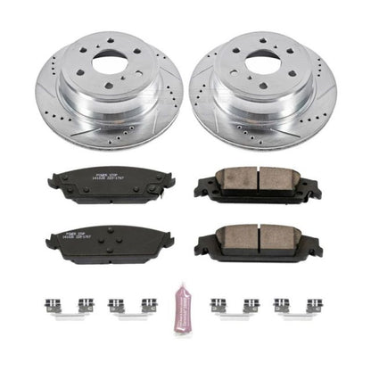 PowerStop Power Stop 15-19 Cadillac Escalade Rear Z23 Evolution Sport Brake Kit