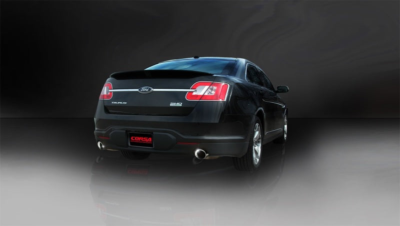 CORSA Performance Corsa 2010-2019 Ford Taurus SHO 3.5L V6 Turbo Polished Sport Cat-Back Exhaust
