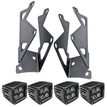 ORACLE Lighting Oracle Jeep JK Dual Mounting Pillar Brackets/Lights Combo