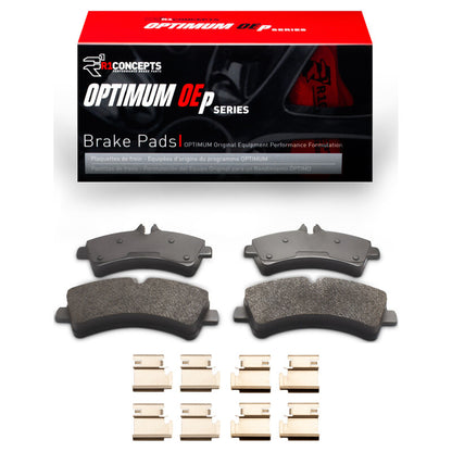 R1 Concepts R1 06-18 Dodge Sprinter 3500 Rear Optimum OE Pads & Hardware Kit