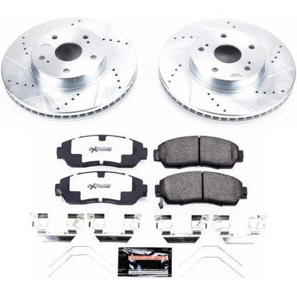 PowerStop Power Stop 15-18 Subaru Legacy Front Z26 Street Warrior Brake Kit