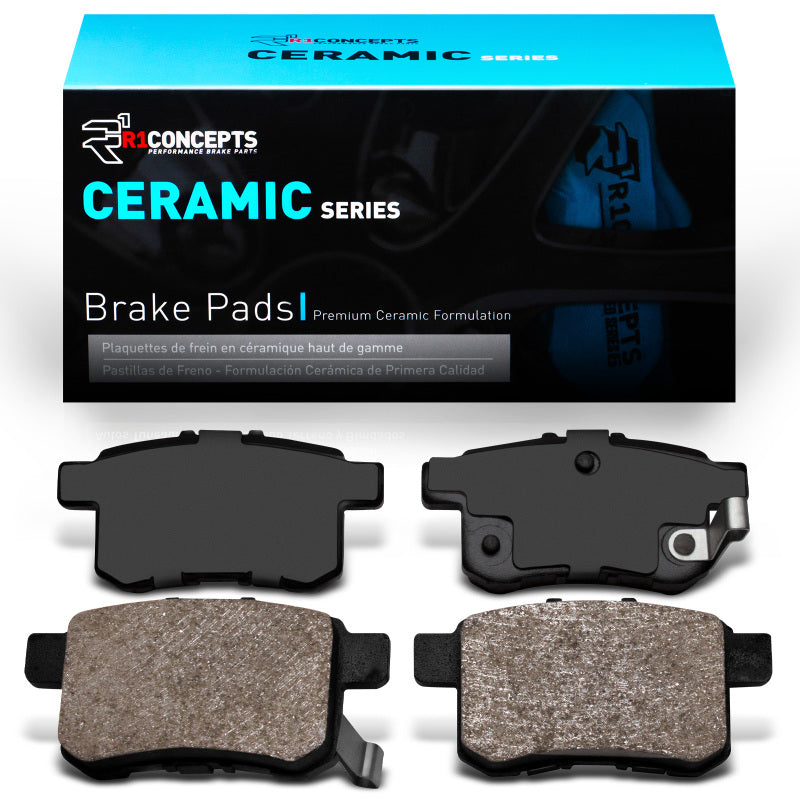 R1 Concepts R1 08-17 Acura TSX Rear R1 Ceramic Brake Pads