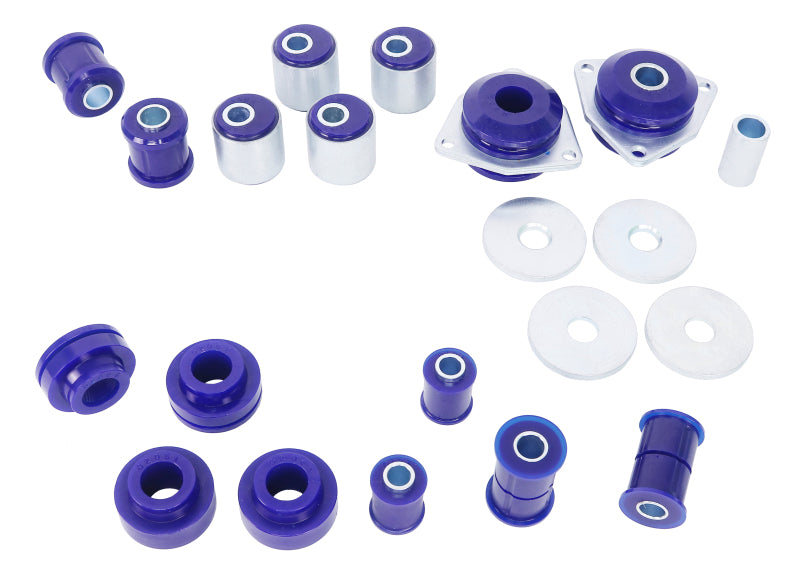 SuperPro 1994 Land Rover Discovery Base Fr/Rr Caster Correction Radius Arm & Panhard Rod Bushing Set