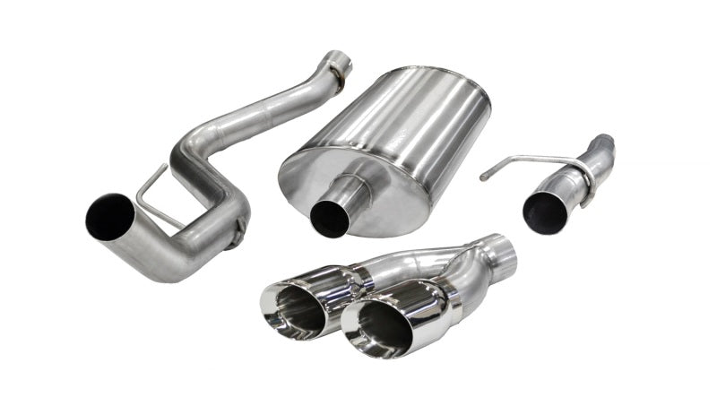 CORSA Performance Corsa 2011-2014 Ford F-150 5.0L V8 Polished Sport Cat-Back Exhaust
