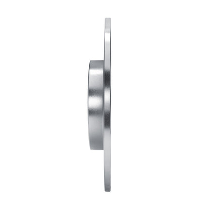 R1 Concepts R1 13-25 Mitsubishi Outlander PHEV Rear Left Drilled & Slotted Silver Brake Rotor