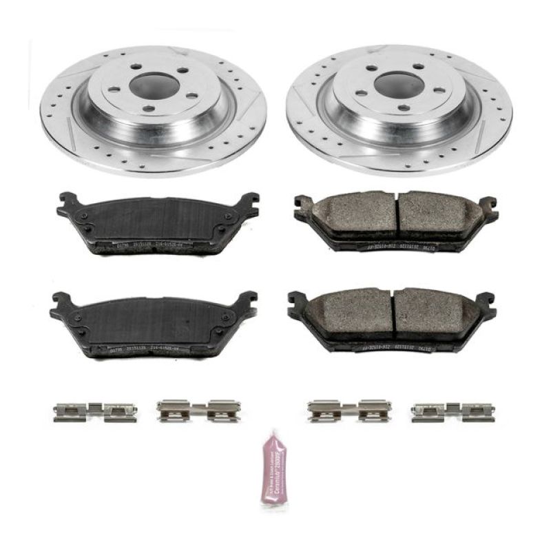 PowerStop Power Stop 15-17 Ford F-150 Rear Z23 Evolution Sport Brake Kit