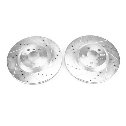 PowerStop Power Stop 16-18 BMW X1 Front Evolution Drilled & Slotted Rotors - Pair