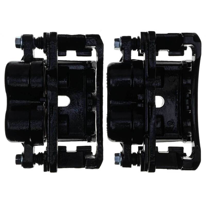 PowerStop Power Stop 02-06 Cadillac Escalade Front/Rear Black Caliper - Pair w/Bracket