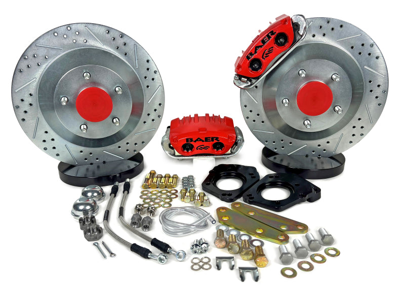 Baer Brakes 1970 Ford Fairlane 13in Classic Series Front Brake Kit-