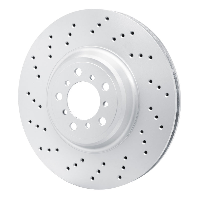 DFC 15-20 BMW M2 Left Front Drilled GeoSPEC Coated Rotor