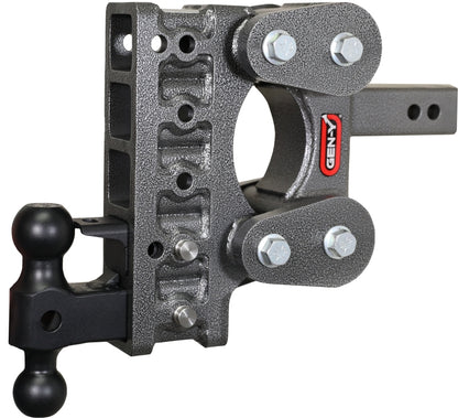 GEN-Y Hitch Gen-Y The Boss Torsion-Flex 2in Shank 7.5in Drop 16K Hitch w/GH-051 Dual-Ball/GH-032 Pintle Lock