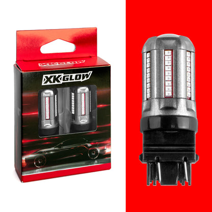 XKGLOW XK Glow 2pc Red 3157 Auto Bulb