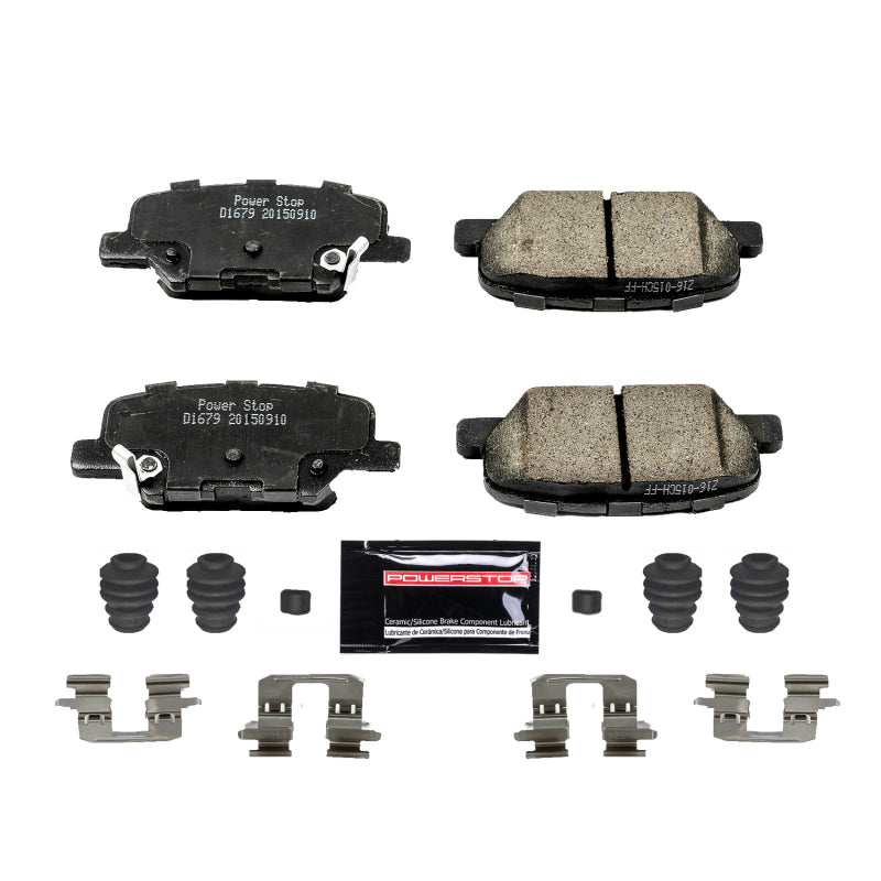 PowerStop Power Stop 14-16 Mazda 3 Rear Z23 Evolution Sport Brake Pads w/Hardware