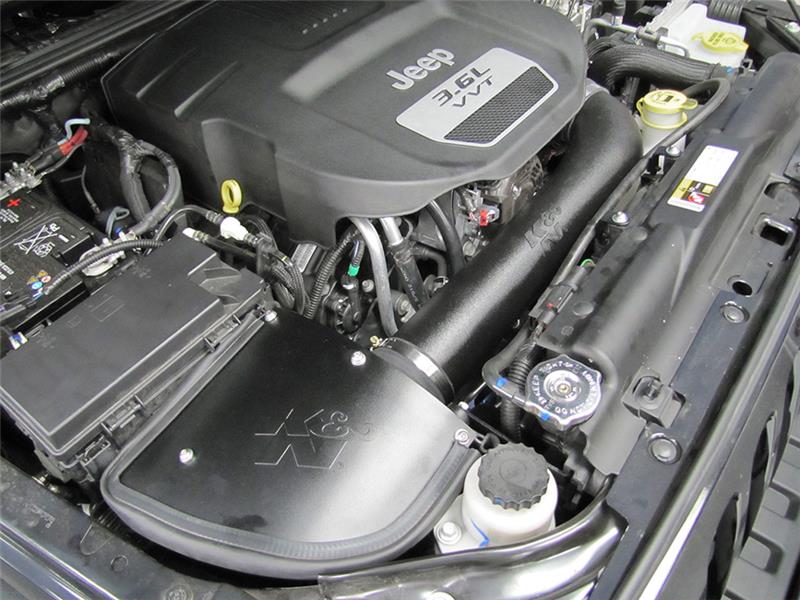 K&N Engineering K&N 12-13 Jeep Wrangler 3.6L-V6 AirCharger Perf Intake Kit