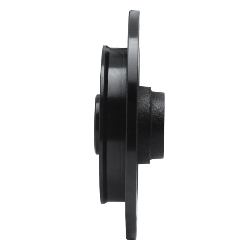 R1 Concepts R1 1987-1994 Mazda 323 Rear Right Drilled & Slotted Black Brake Rotor