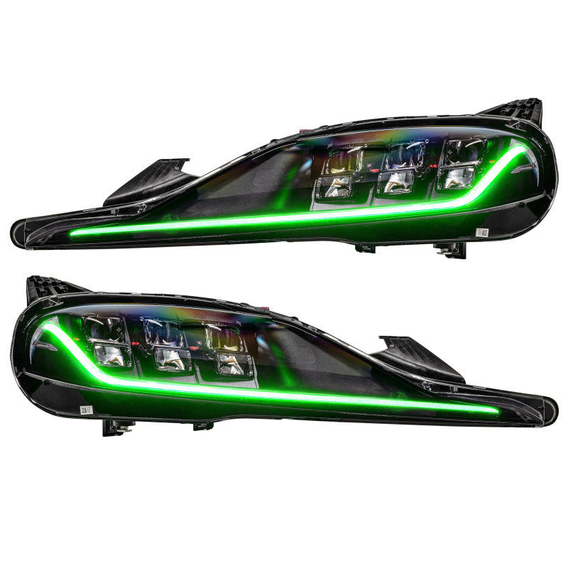 ORACLE Lighting Oracle 20-21 Toyota Supra GR RGB+A Headlight DRL Upgrade Kit - ColorSHIFT w/o Controller