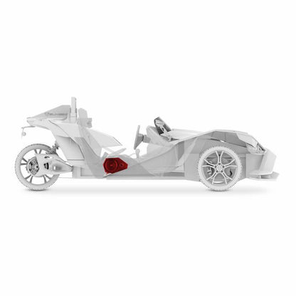 DS18 2015+ Polaris Slingshot Side Panel Enclosure Fits 2x 6.5in & 2x 2.3in (Speakers Not Included)