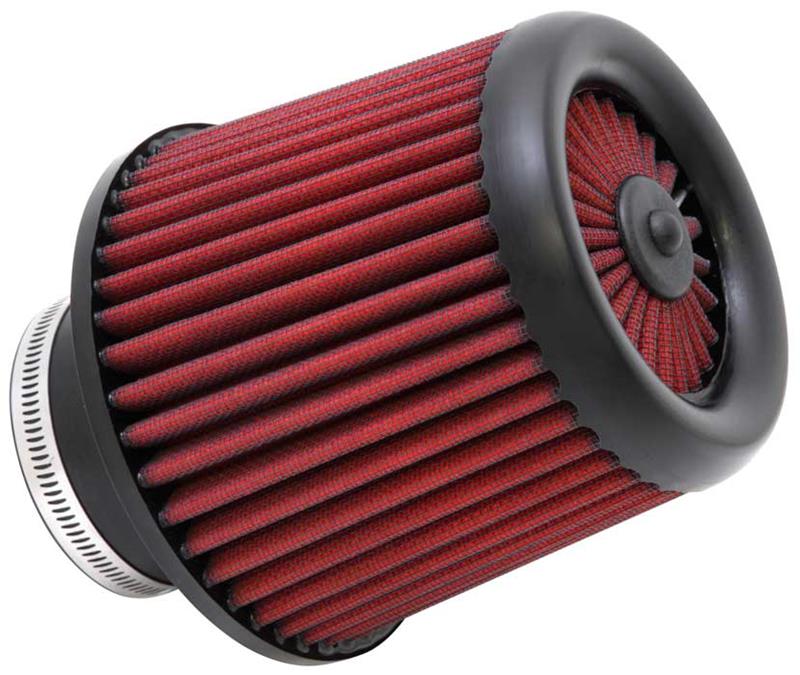 AEM Induction AEM Dryflow Air Filter - Round Tapered 5in Top OD x 6 Base OD x 5.563in H x 3in Flange ID