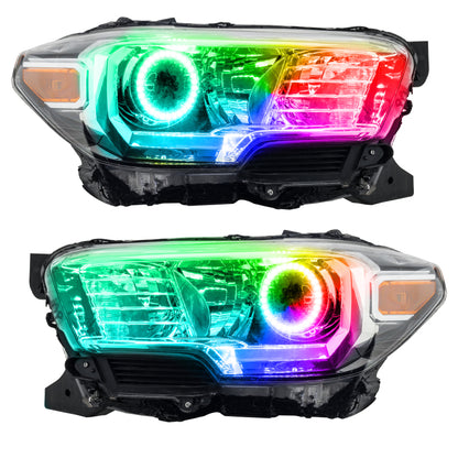 ORACLE Lighting Oracle Toyota Tacoma 16-18 Halo Kit - ColorSHIFT w/ 2.0 Controller