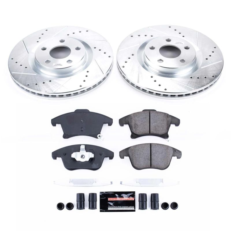 PowerStop Power Stop 19-20 Ford Police Responder Hybrid Front Z23 Evolution Sport Brake Kit