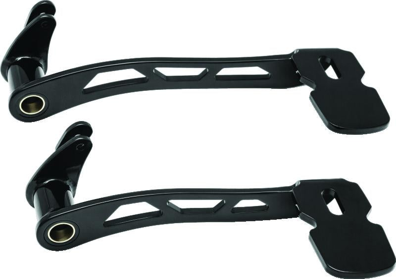 Kuryakyn Girder Extended Brake Pedal 14 and Up Without Fairing Lowers Black