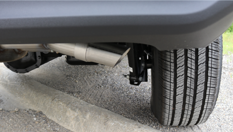 CORSA Performance Corsa 2018-2025 Jeep Wrangler JL 2.5in Dual Rear Turn Down Exit Sport Axle-Back Exhaust