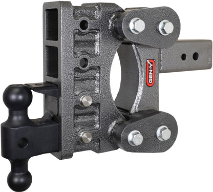 GEN-Y Hitch Gen-Y The Boss Torsion-Flex 3in Shank 6in Drop 32K Hitch w/GH-0161 Dual-Ball/GH-0162 Pintle Lock