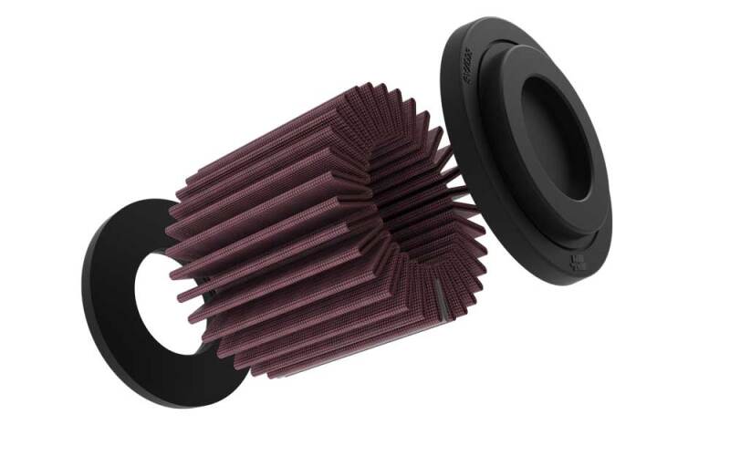 K&N Engineering K&N Replacement Air Filter - Round 2 ID x 3.813in OD x 4in H for 21-23 Royal Enfield Bulle