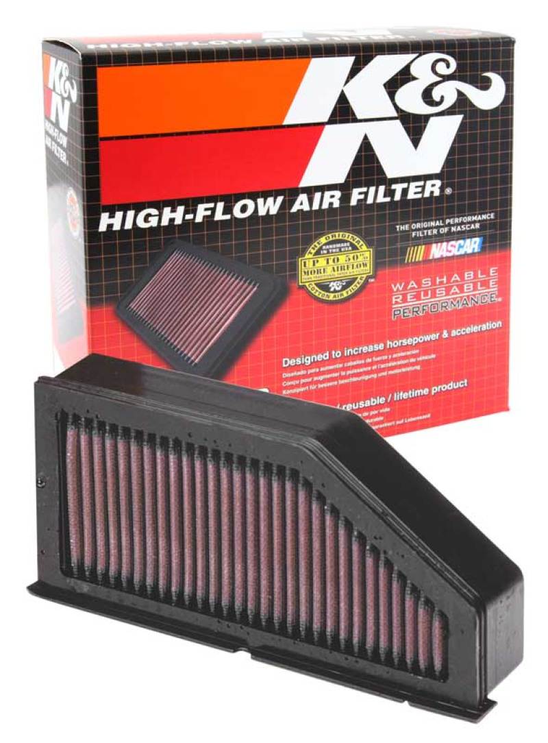 K&N Engineering K&N 97-08 BMW K1200RS/LT/C/GT 8.313in OS Length / 3.875 OS Width / 1.938in H Replacement Air Filter