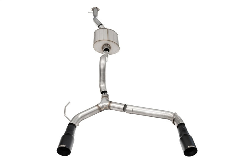 CORSA Performance Corsa 21-25 Ford Bronco 2.7L 4-Door 2.75in Cat-Back Dual Rear Exhaust w/ 4in Straight-Cut Black Tips