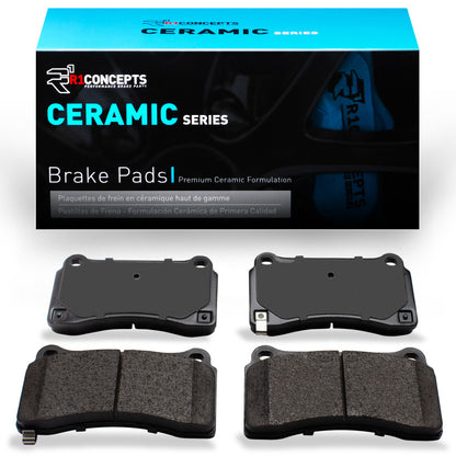 R1 Concepts R1 09-24 Nissan GT-R Rear Ceramic Brake Pads