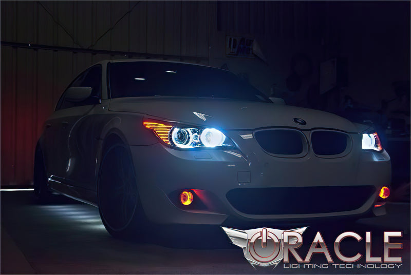 ORACLE Lighting Oracle 03-10 BMW 5 Series LED Headlight Halo Kit - Blue