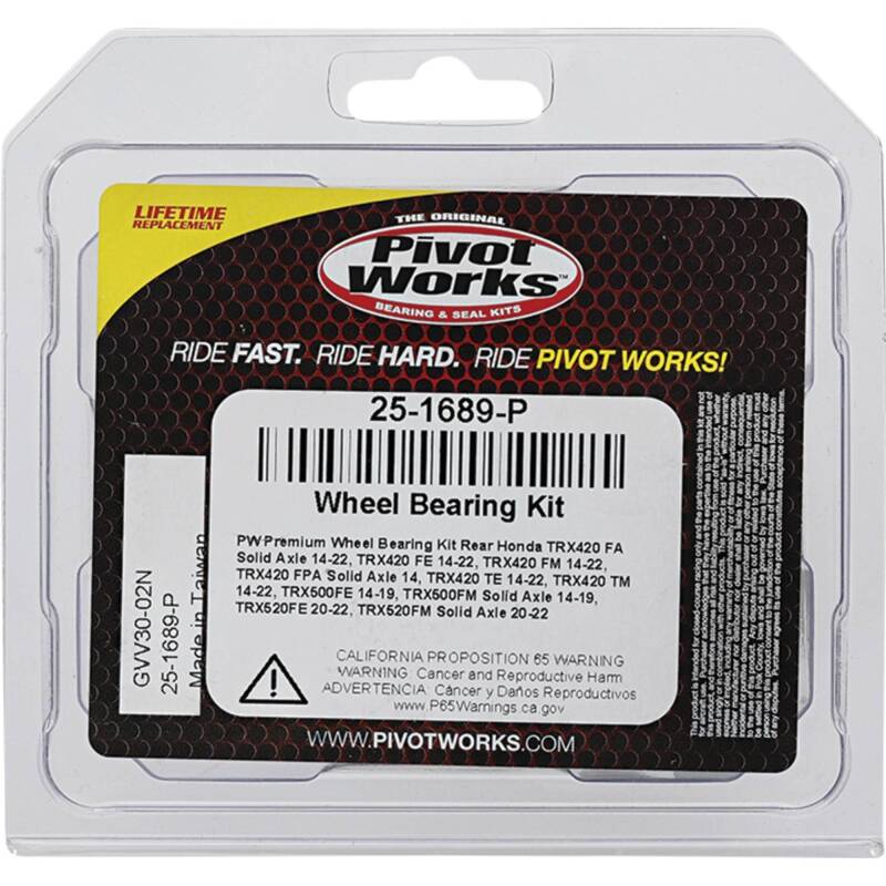 Pivot Works Premium Wheel Bearing