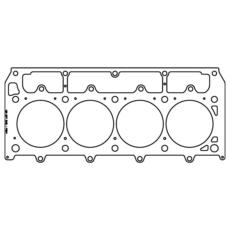 Cometic Gasket Cometic GM LSX Gen-4 Small Block V8 .052in MLX Cyl Head Gskt-4.165in Bore-1/2in and 3/8in Studs-LHS