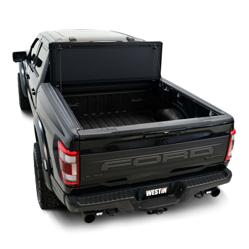 Westin 15-26 Ford F-150 5ft. 7in. Bed Hard Tri-Fold Tonneau Cover - Black