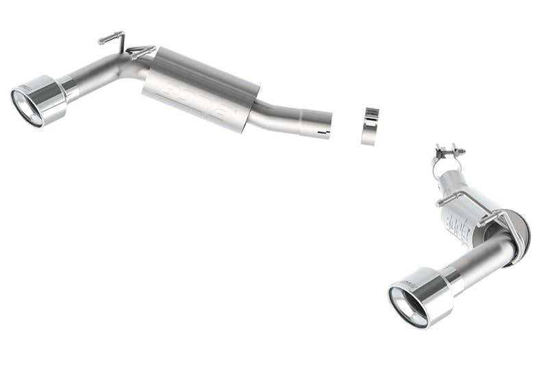 Borla 14-15 Camaro SS 6.2L V8 RWD Single Split Rr Exit S-Type Exhaust (rear section only)