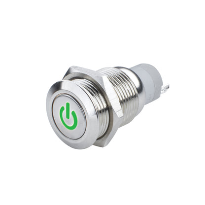 ORACLE Lighting Oracle Power Symbol On/Off Flush Mount LED Switch - Green