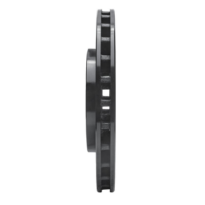 R1 Concepts R1 84-95 Chrysler Town & Country Front Right Drilled & Slotted Black Brake Rotor