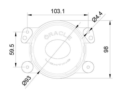 ORACLE Lighting Oracle Jeep Wrangler JK/JL/JT High Performance W LED Fog Lights - Amber