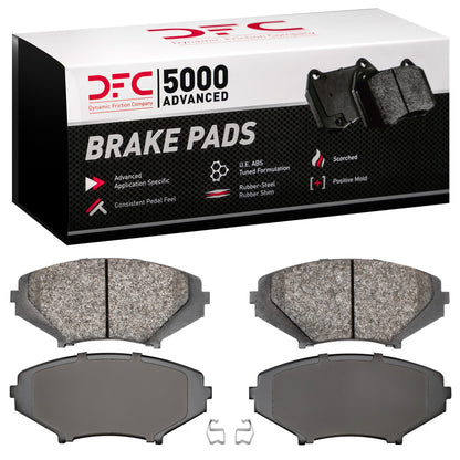 DFC 04-11 Mazda RX-8 Front 5000 Advanced Semi Metallic Brake Pads