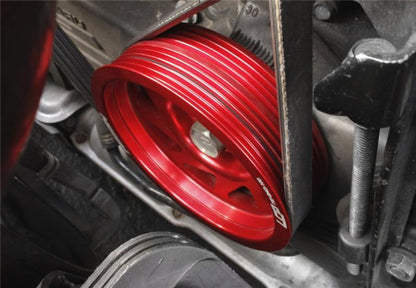 Perrin Performance PERRIN 93-14 Subaru Impreza (Incl. 02-14 WRX) / 04-21 STI Lightened Crank Pulley - Red