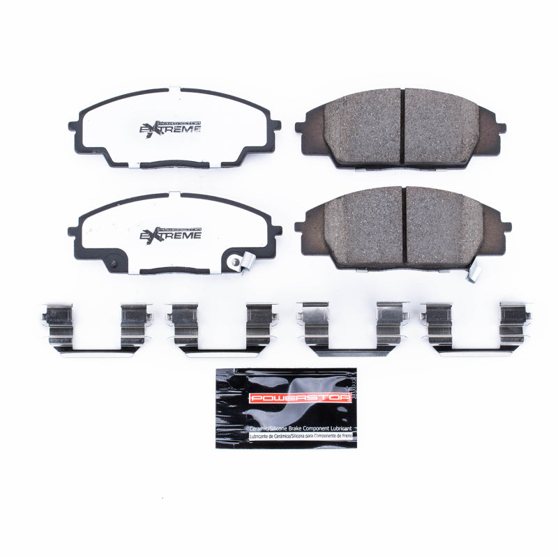 PowerStop Power Stop 07-10 Acura CSX Front Z26 Extreme Street Brake Pads w/Hardware