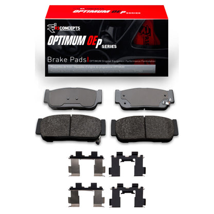 R1 Concepts R1 03-09 Kia Sorento Rear Optimum OE Pads & Hardware Kit
