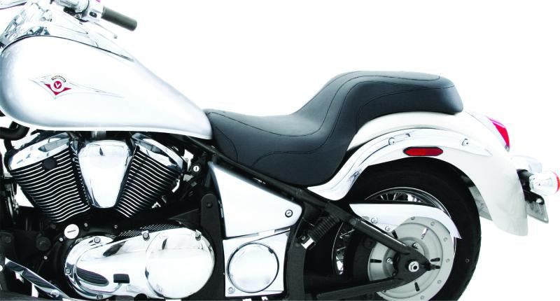 Mustang Motorcycle Mustang 06-21 Kawasaki Vulcan 900 Classic & Custom DayTripper 1PC Seat - Black