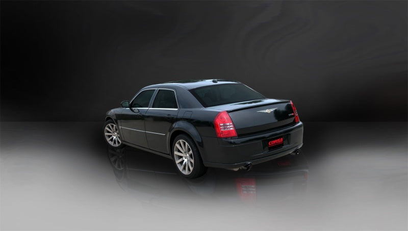CORSA Performance Corsa 2005-2010 Dodge Charger SRT-8 6.1L V8 Black Xtreme Cat-Back Exhaust