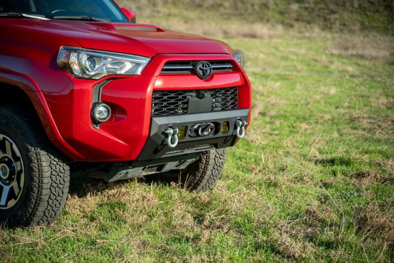 DV8 Offroad 14-24 Toyota 4Runner Centric Series Winch Front Bumper